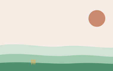 Ilustración rural: espigas