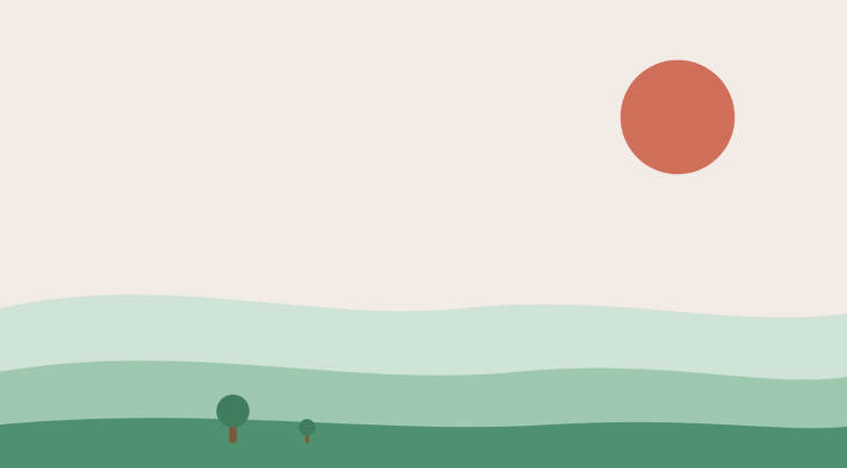 Ilustración rural: relevo